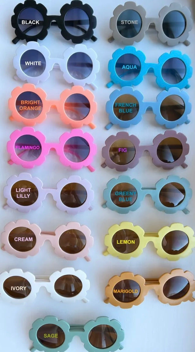 Flower Frame Sunglasses
