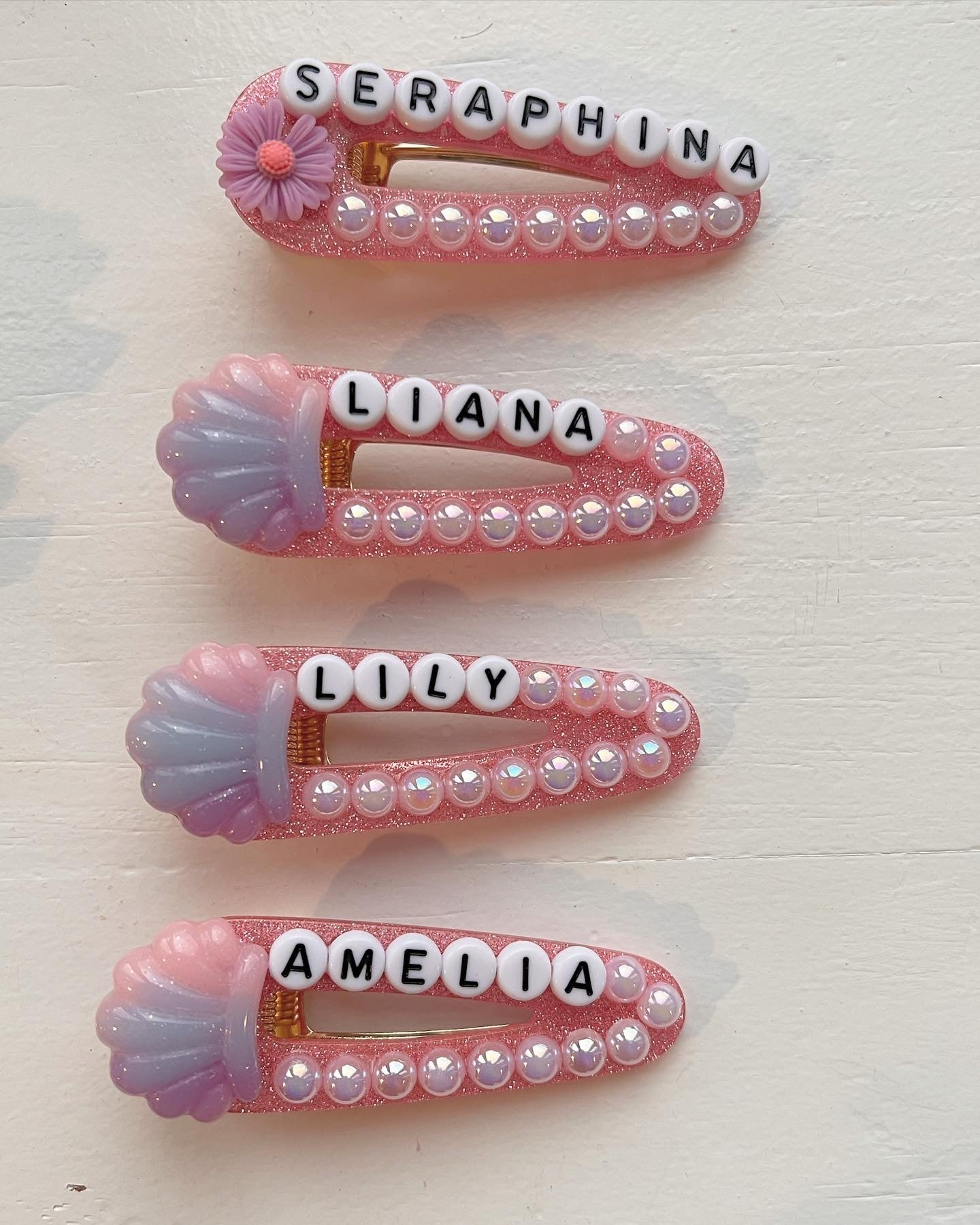 Personalized Hair clips