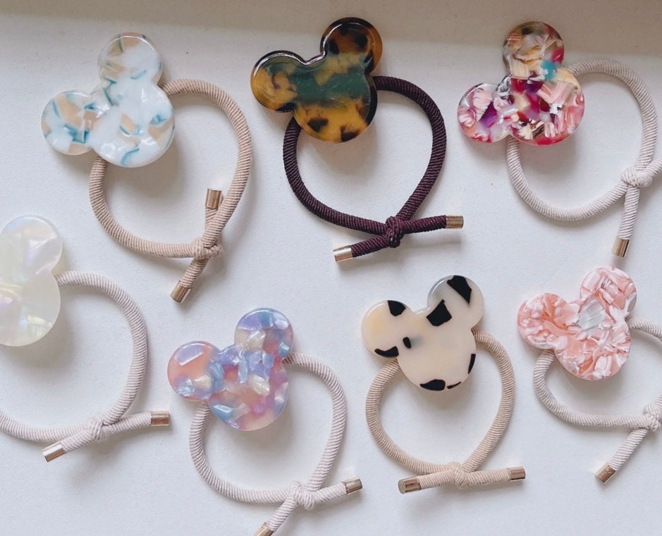 Mickey hair ties