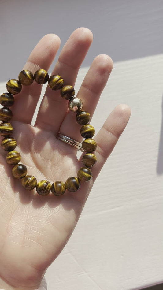 Tigers Eye Gemstone Bracelet